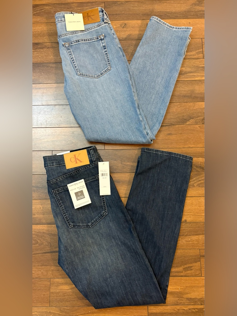 TWO PAIRS Calvin Klein Jeans. Size 32. NEW
